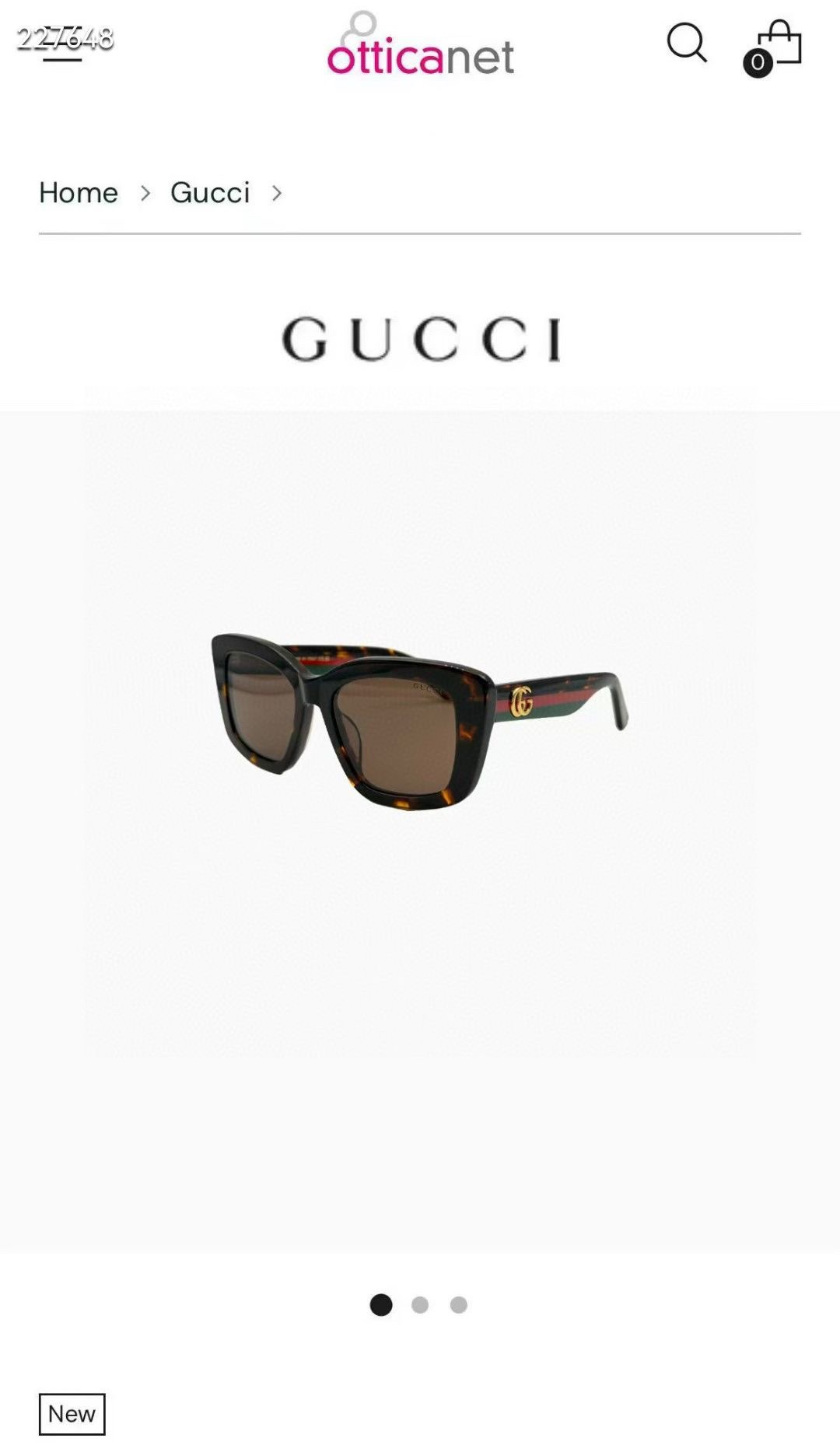 ‼️ 官网图 GUCCI*🐝🐝🐝MODEL：GG1556S🐝🐝🐝SIZE：53口19-145🐝🐝🐝