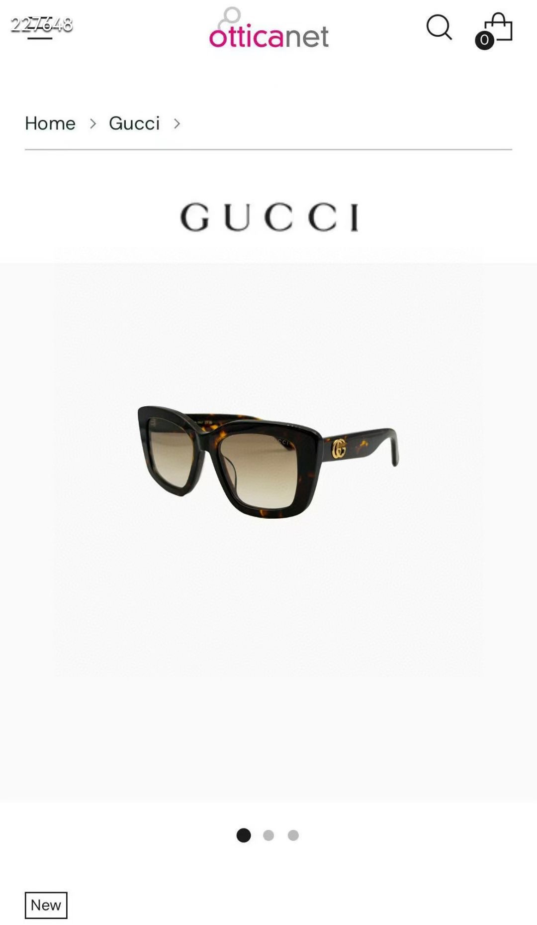 ‼️ 官网图 GUCCI*🐝🐝🐝MODEL：GG1556S🐝🐝🐝SIZE：53口19-145🐝🐝🐝
