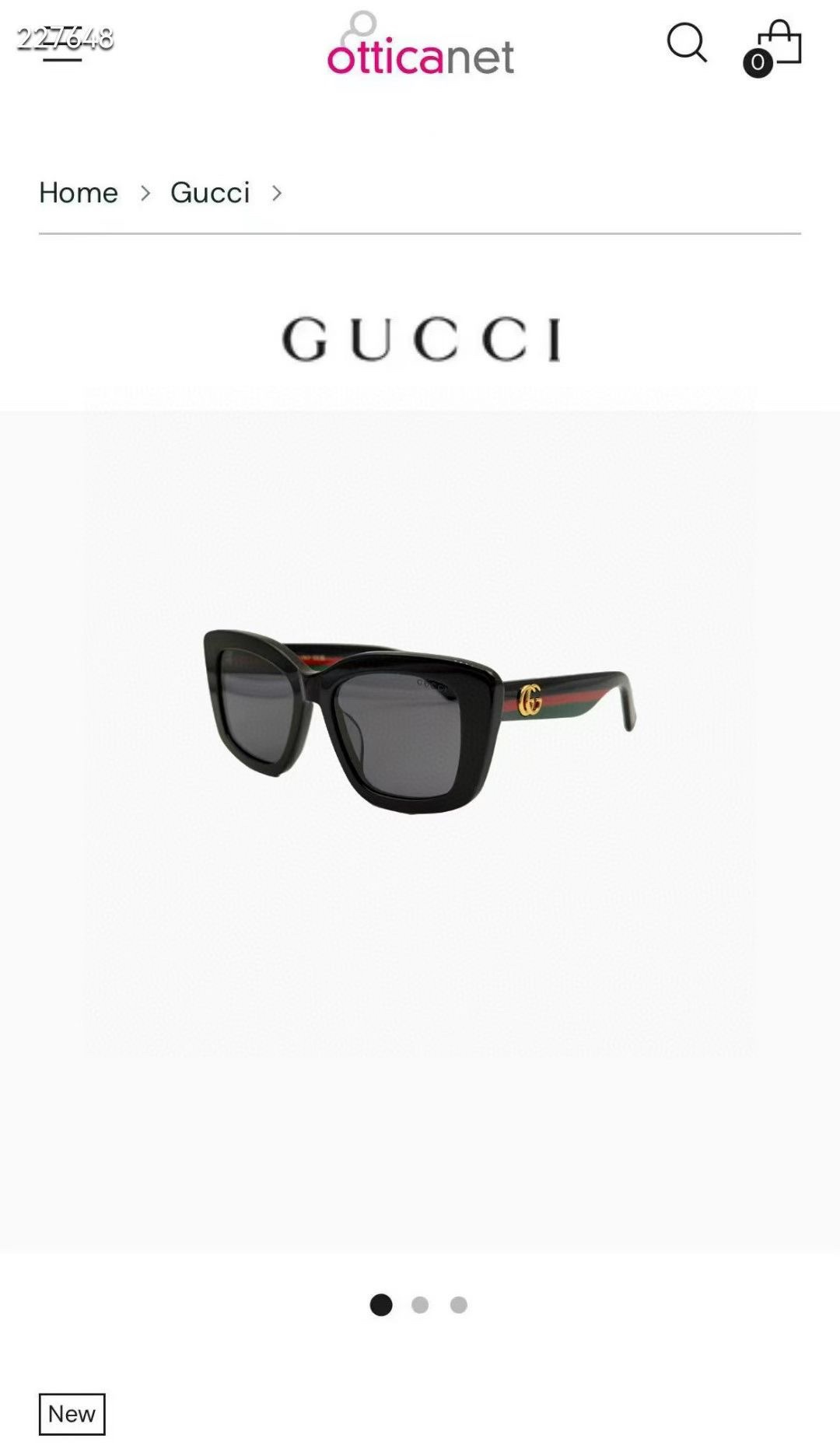 ‼️ 官网图 GUCCI*🐝🐝🐝MODEL：GG1556S🐝🐝🐝SIZE：53口19-145🐝🐝🐝