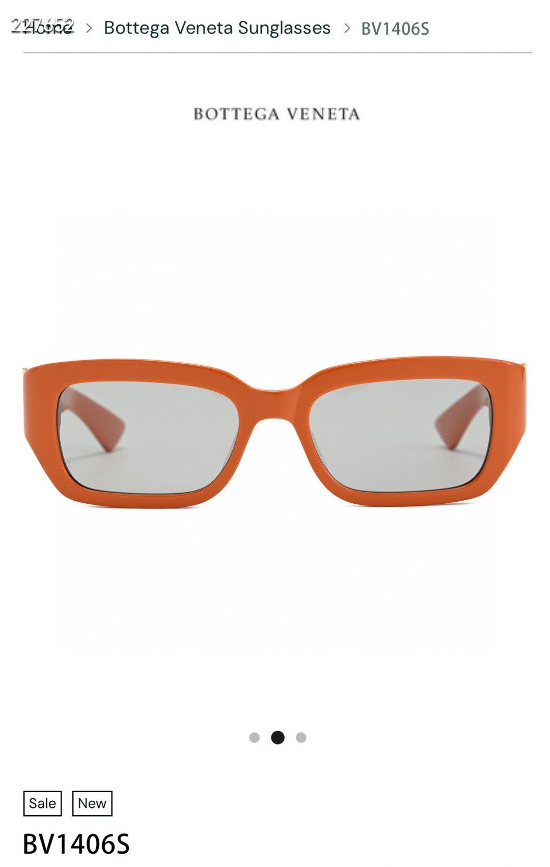 ‼️ 官网图 BOTTEGA VENET*MODEL：BV1406SSIZE:53口18-145