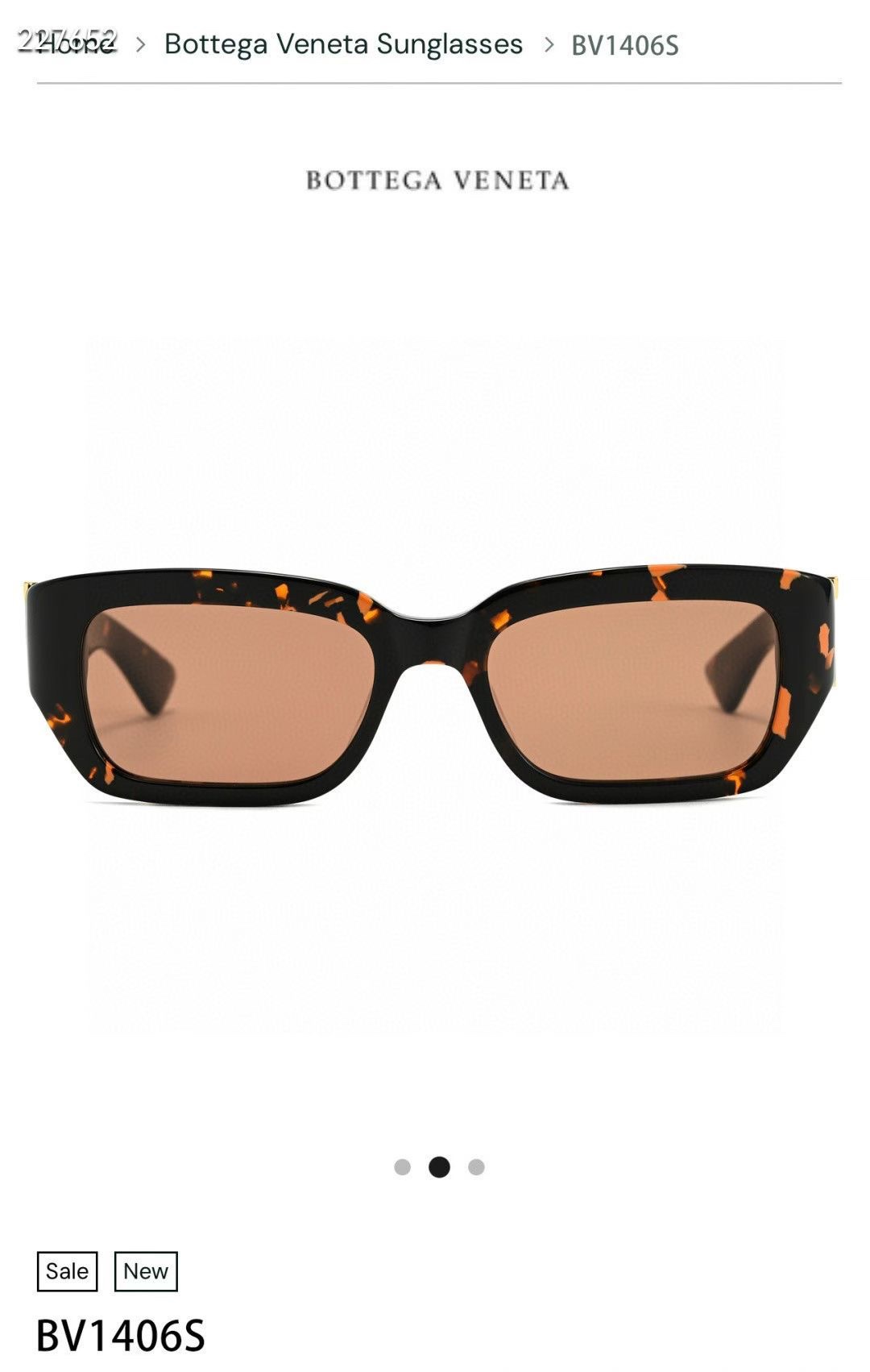 ‼️ 官网图 BOTTEGA VENET*MODEL：BV1406SSIZE:53口18-145
