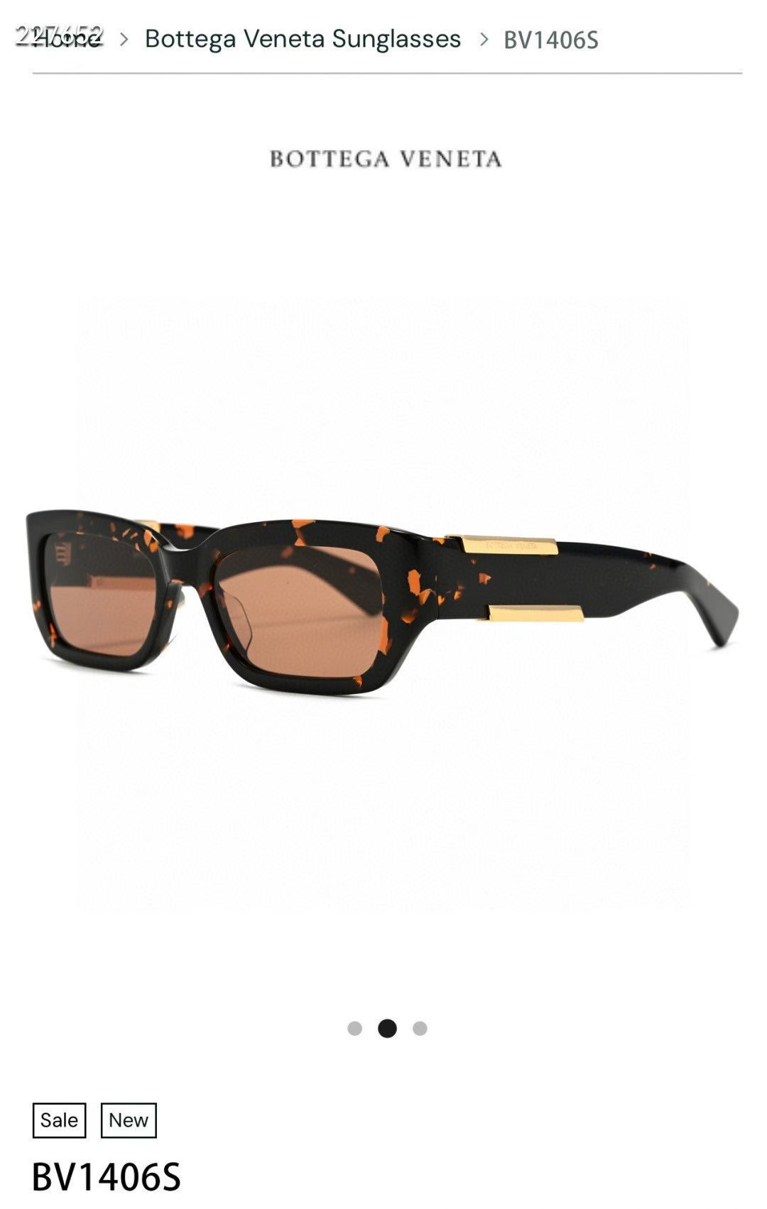 ‼️ 官网图 BOTTEGA VENET*MODEL：BV1406SSIZE:53口18-145