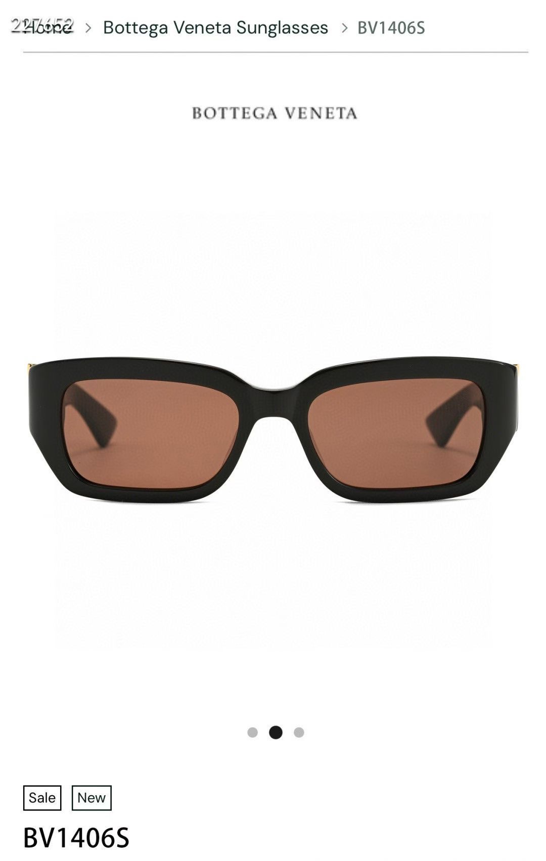 ‼️ 官网图 BOTTEGA VENET*MODEL：BV1406SSIZE:53口18-145