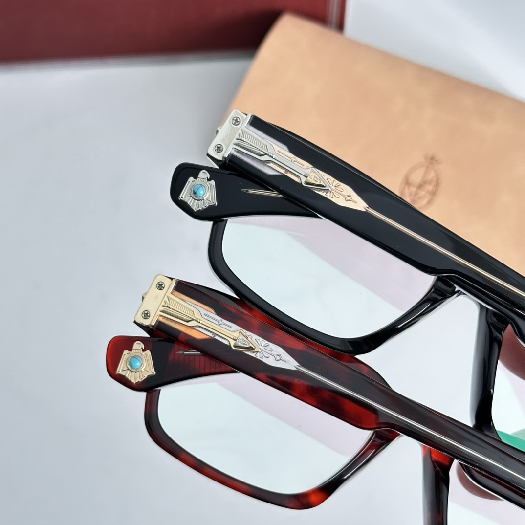 ‼️JACQUES MARIE MAGE绿松石系列 8.0厚料定制原版复刻 日本手工眼镜 镜框採用厚金属