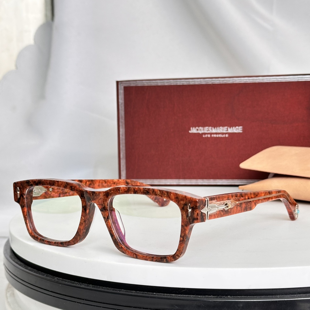 ‼️JACQUES MARIE MAGE绿松石系列 8.0厚料定制原版复刻 日本手工眼镜 镜框採用厚金属