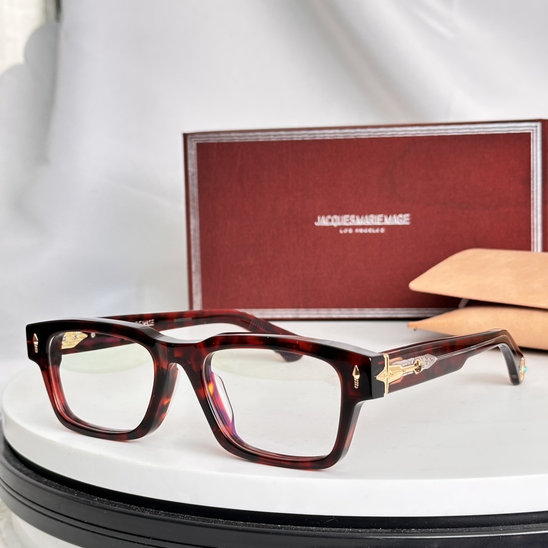 ‼️JACQUES MARIE MAGE绿松石系列 8.0厚料定制原版复刻 日本手工眼镜 镜框採用厚金属