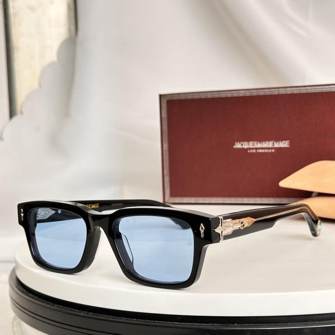 ‼️JACQUES MARIE MAGE绿松石系列 8.0厚料定制原版复刻 日本手工眼镜 镜框採用厚金属