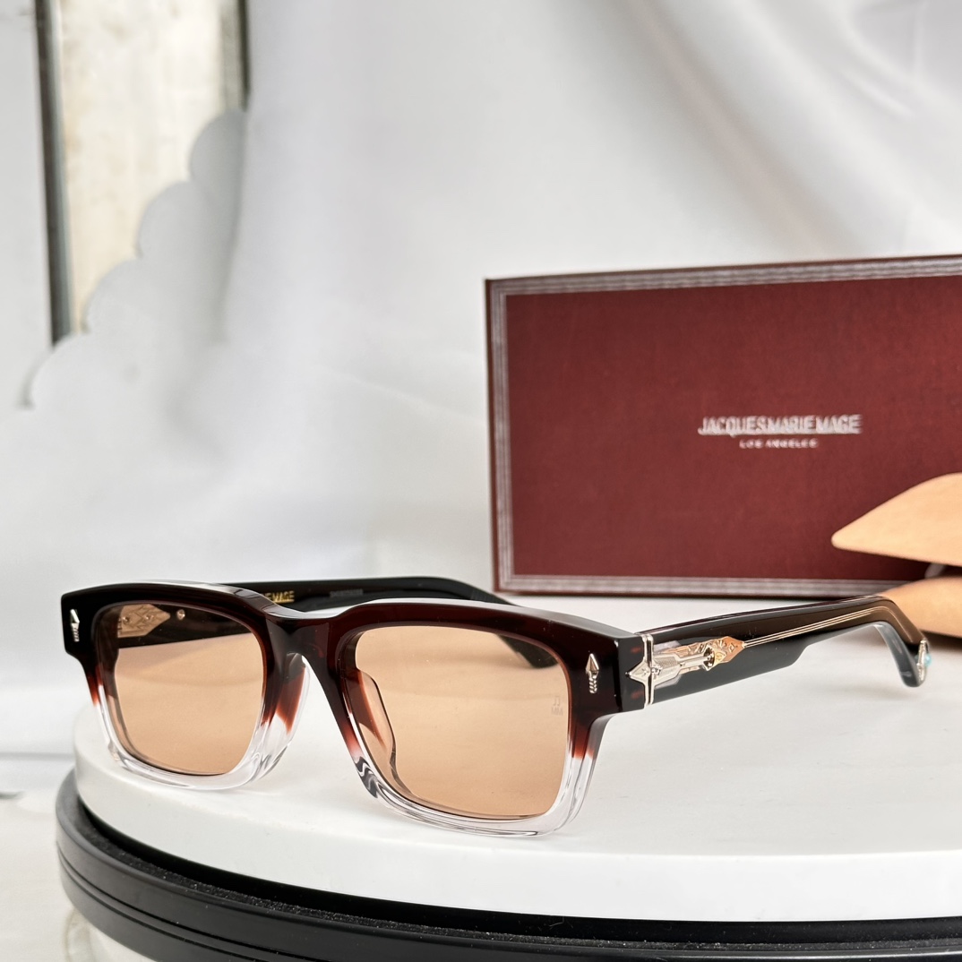 ‼️JACQUES MARIE MAGE绿松石系列 8.0厚料定制原版复刻 日本手工眼镜 镜框採用厚金属