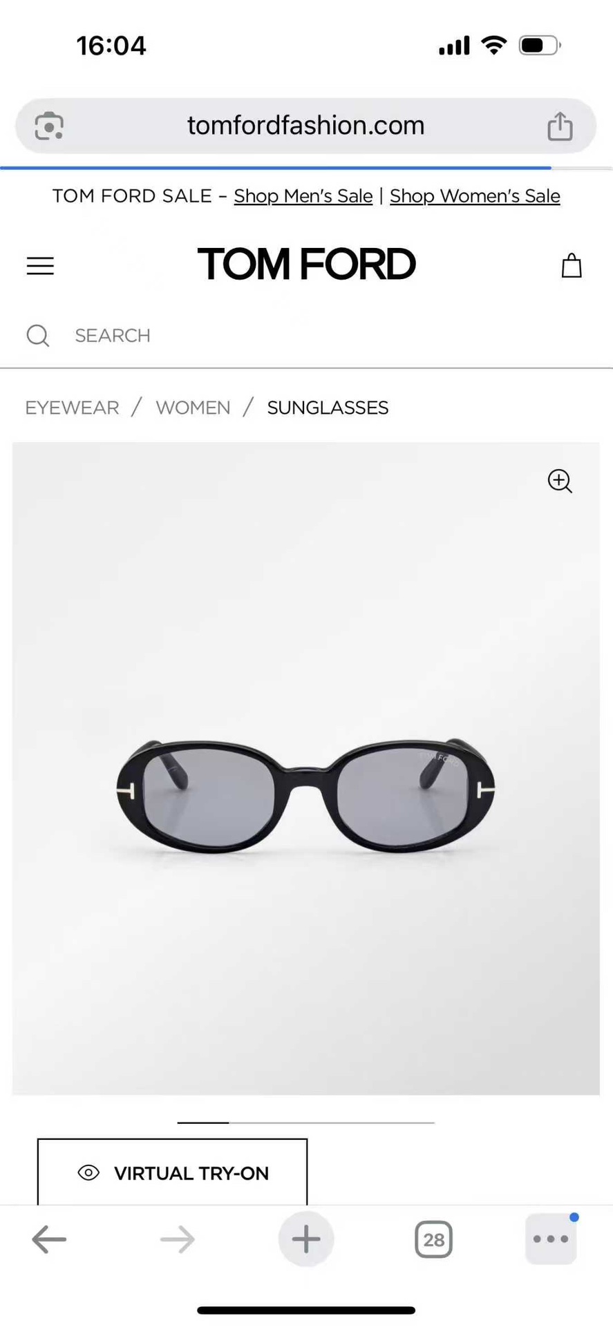 ‼️ 官网图 TOM FOR*✨✨✨MODEL：TF1364✨✨✨SIZE：49口21-140✨✨✨