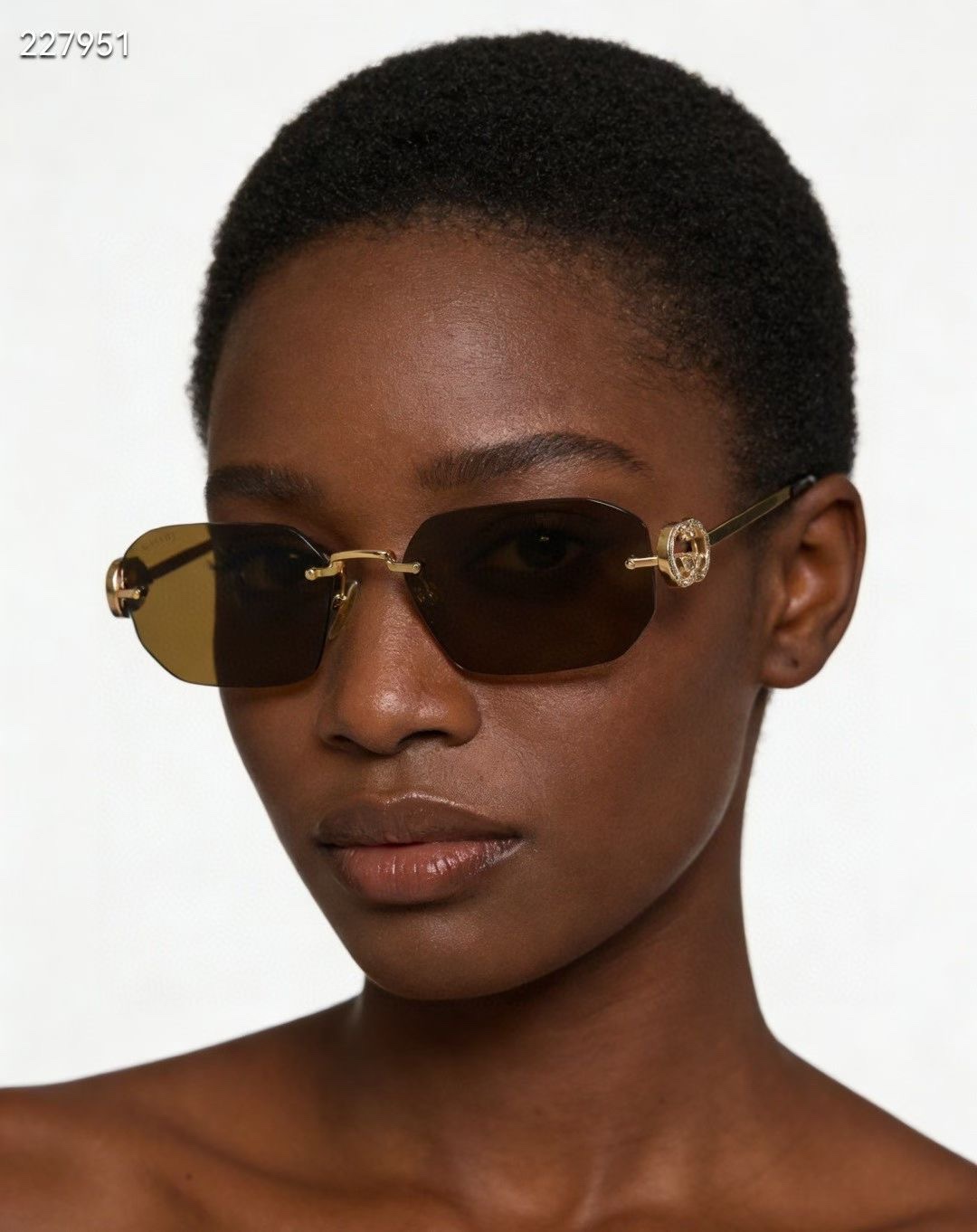 ‼️ 模特图 GUCC*MOD：GG2228SSize：57口18-135