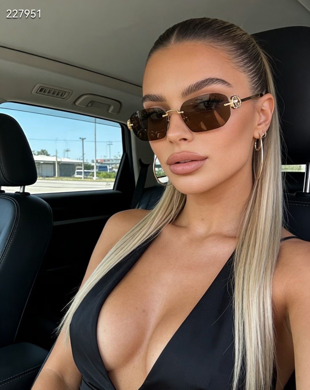 ‼️ 模特图 GUCC*MOD：GG2228SSize：57口18-135