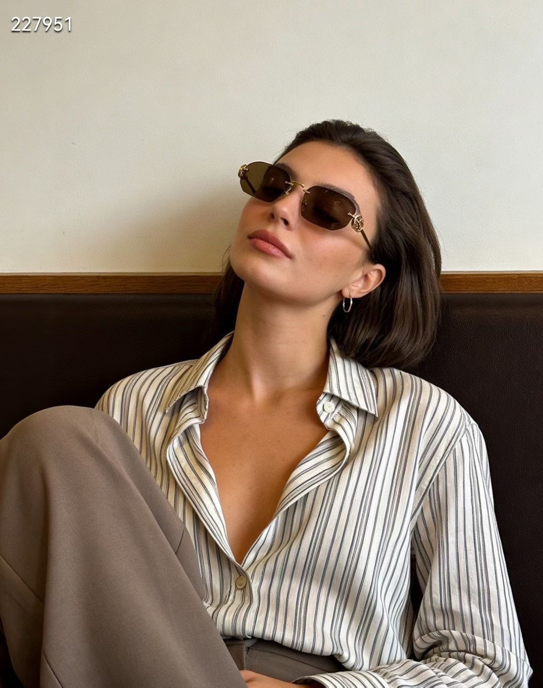 ‼️ 模特图 GUCC*MOD：GG2228SSize：57口18-135