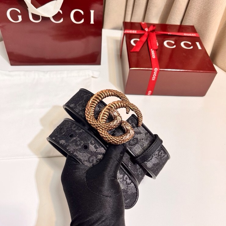 古奇 新款 GG Marmont系列心选迷彩大理石纹GG帆布，为2026早春系列随处可见的主要图案之一增