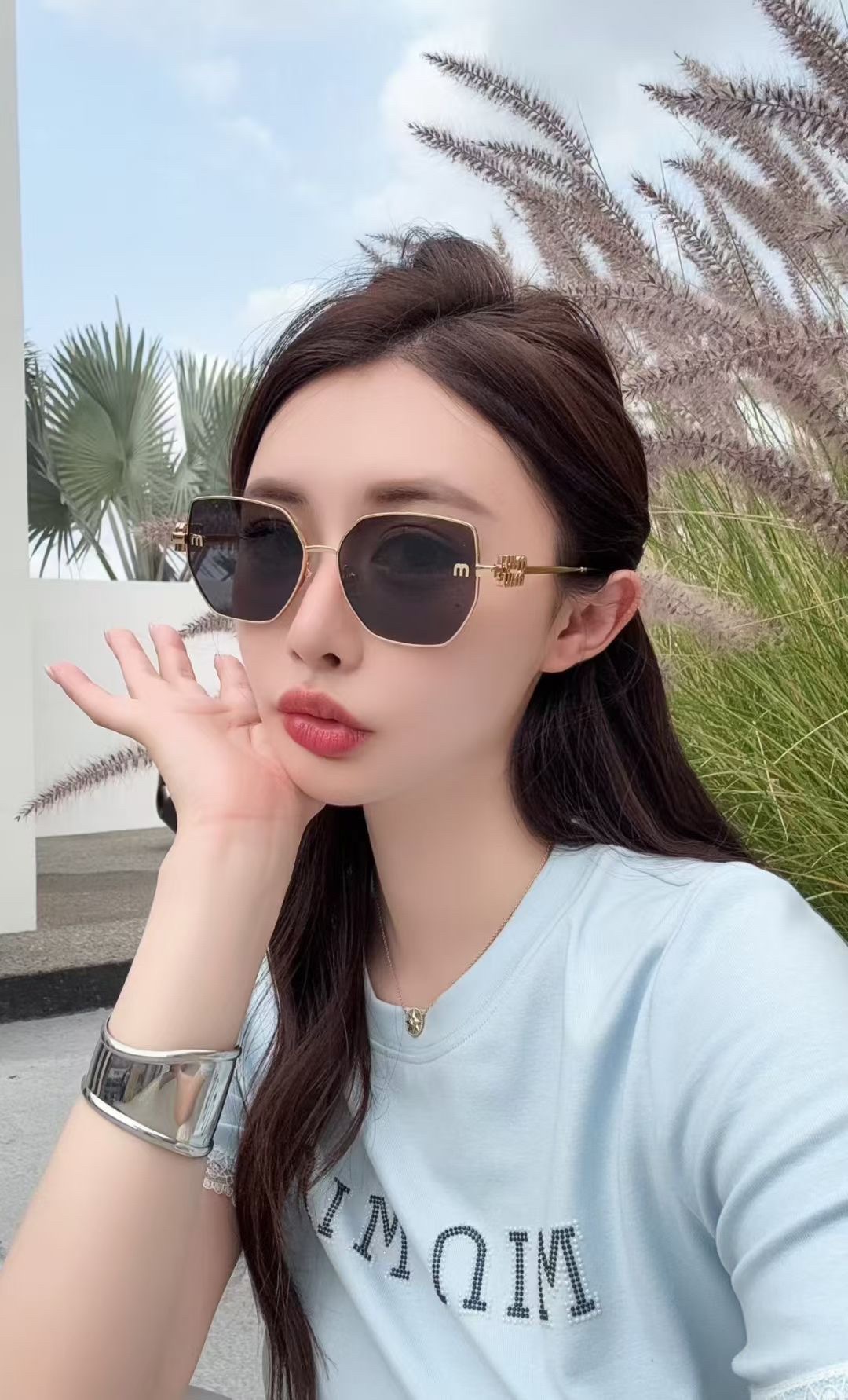 ‼️ 模特图 MIU MI*🎀🎀🎀MODEL: MU57ZS 🎀🎀🎀SIZE：58口18-145🎀🎀🎀