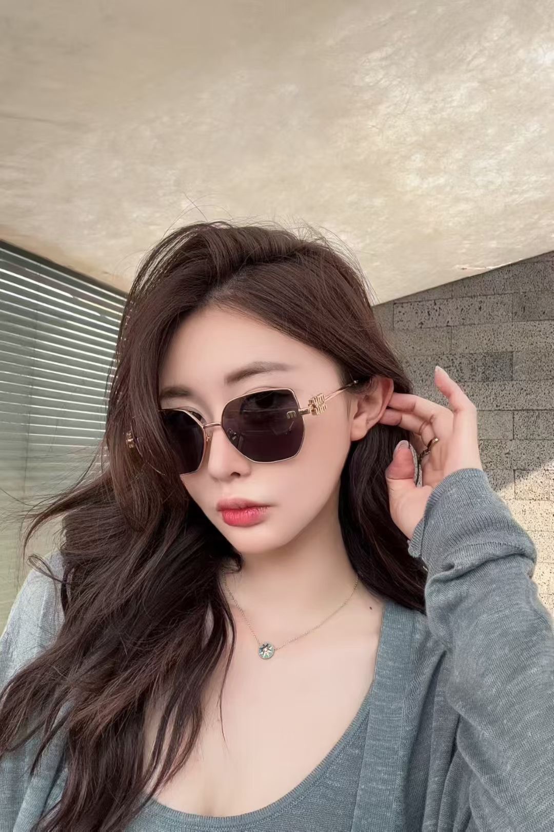 ‼️ 模特图 MIU MI*🎀🎀🎀MODEL: MU57ZS 🎀🎀🎀SIZE：58口18-145🎀🎀🎀