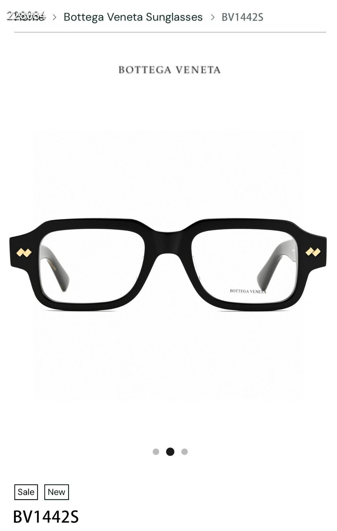 ‼️ 官网图 BOTTEGA VENET*🌟🌟🌟MODEL：BV1442S 🌟🌟🌟SIZE：51口20-