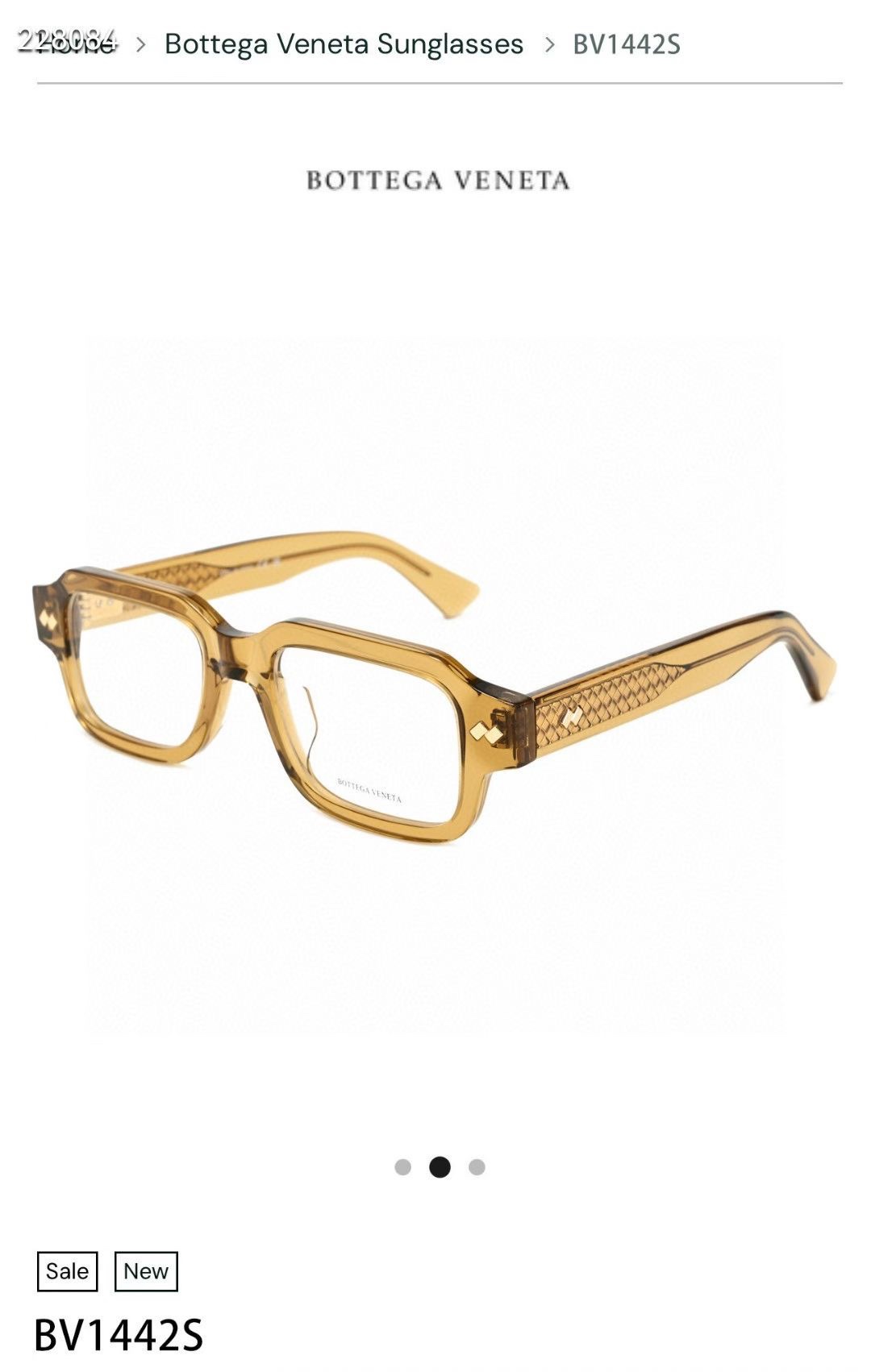 ‼️ 官网图 BOTTEGA VENET*🌟🌟🌟MODEL：BV1442S 🌟🌟🌟SIZE：51口20-