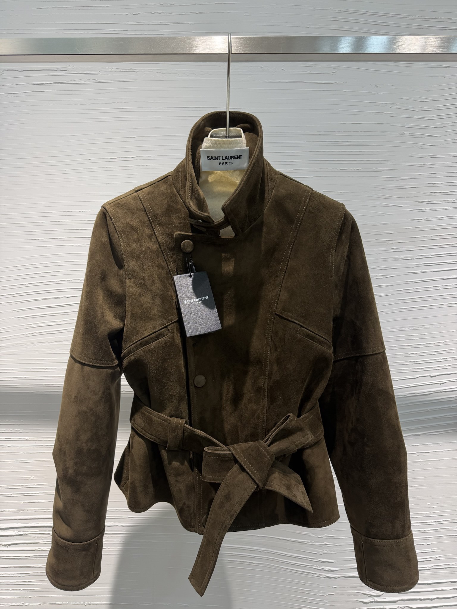 NO:785001,saint Laurent 2026ss series counter synchronization, Turkish imported mixed cashmere waisted jacket olive S-xl, Saint Laurent-clothing, saint laurent, saint laurent, jackets & coats,19860909saint Laurent 2026ss系列 专柜同步,土耳其进口混种羊绒面 收腰款外套 橄榄色 S-xl,圣罗兰-服装,saint laurent,saint laurent,jackets & coats,,Women's clothing