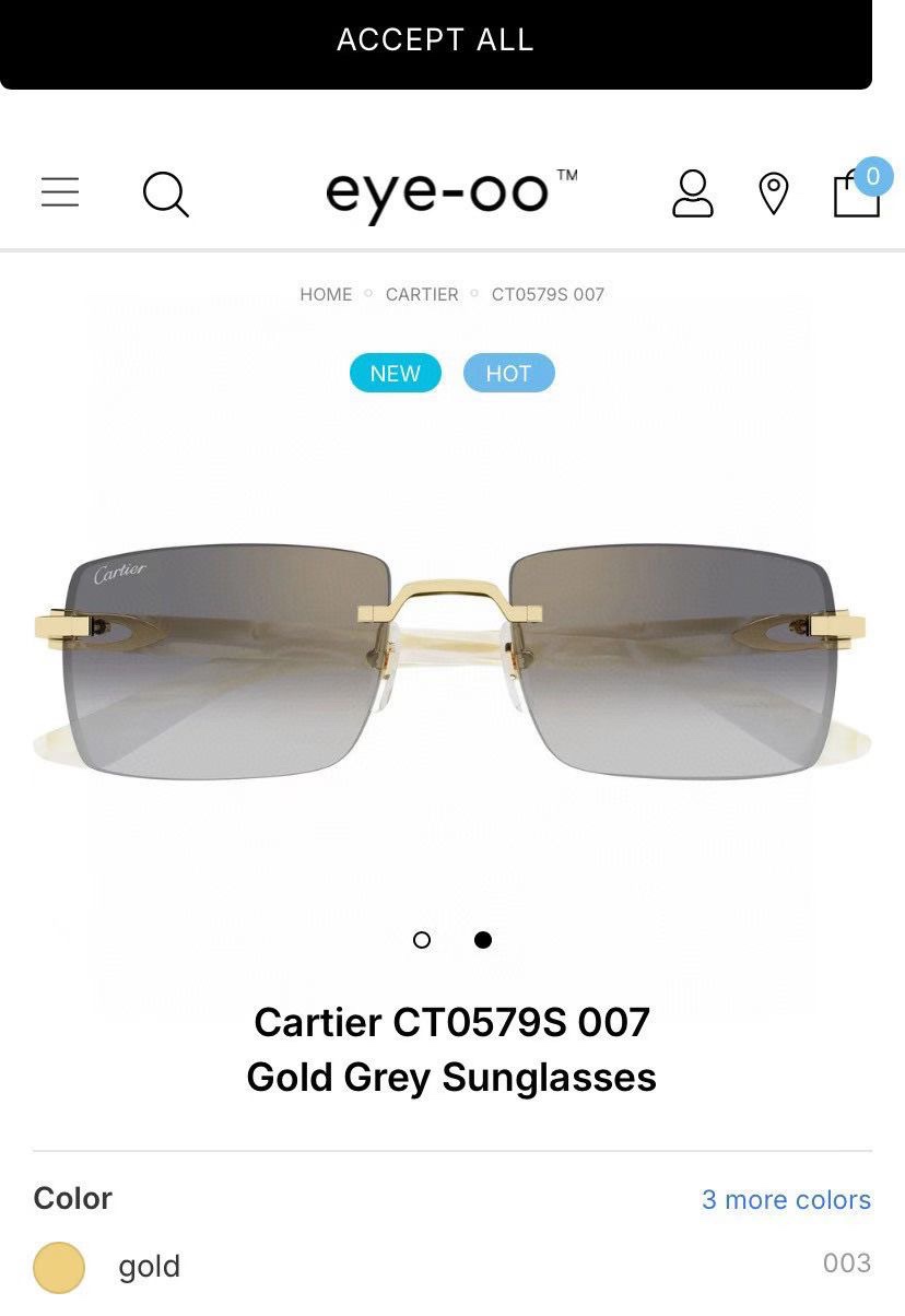 ‼️ 模特图 Cartie*MODEL：CT0579SSUZE：57口19-145🔝🔝