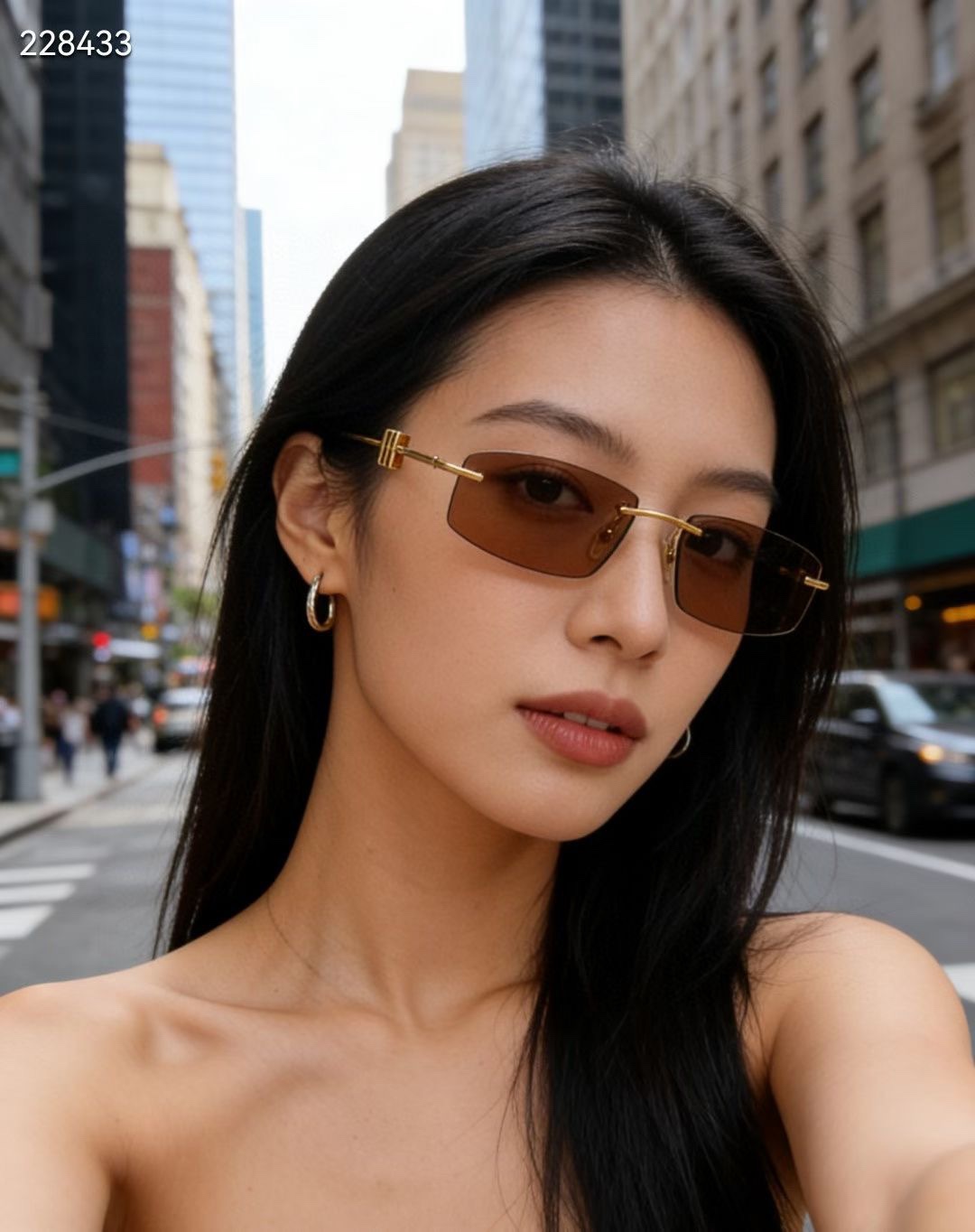 ‼️ 模特图 BALENCIAG*巴黎*世家⚜️⚜️⚜️MODEL：BB0507S⚜️⚜️⚜️SIZE：