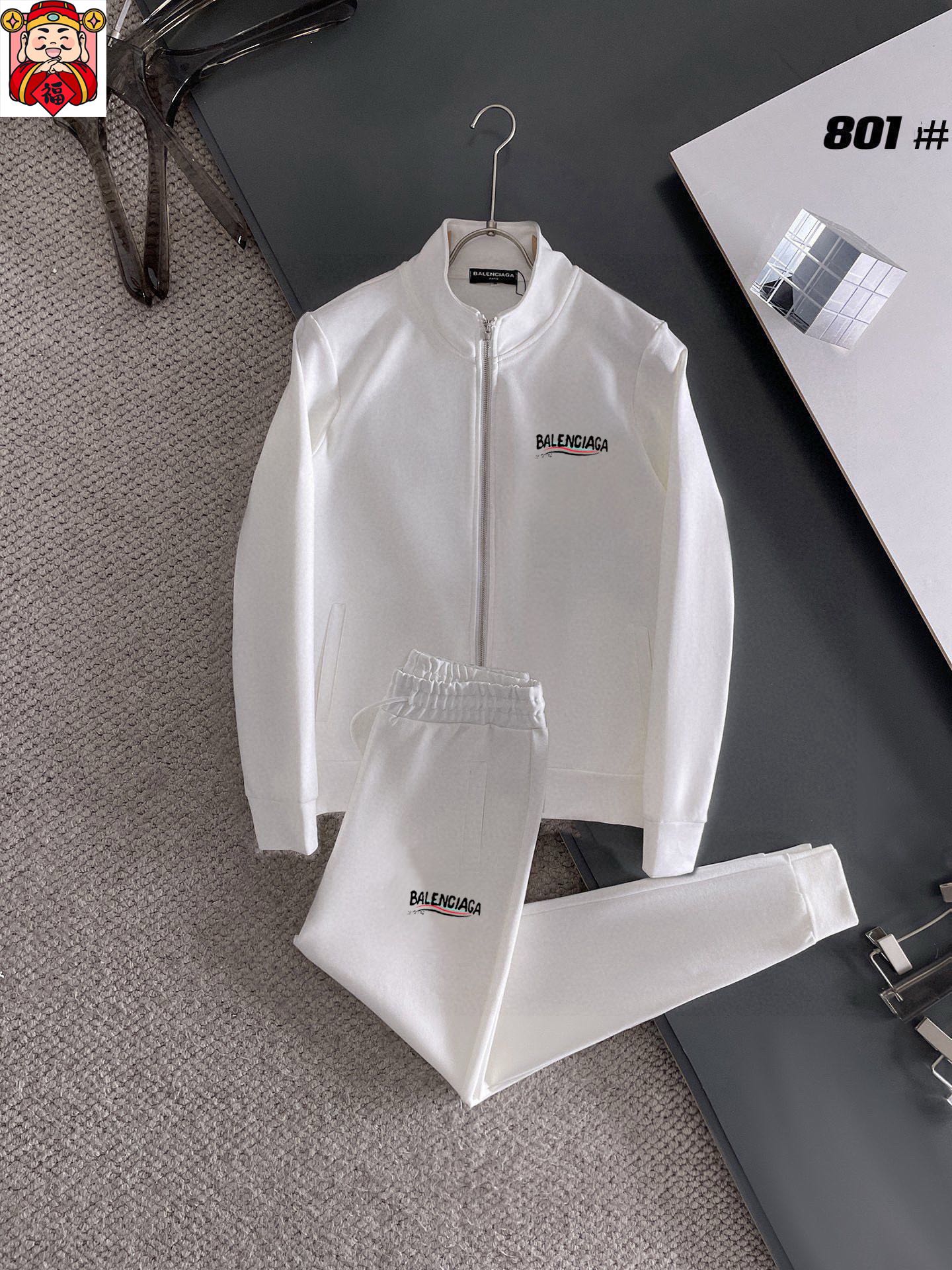 Balenciaga 品牌：巴黎世家 (胖子福音) 套装来袭 专注官网 2026全新 卫衣套装 狠货 就为一个贴合、完美的上身效果 全天然优质罗马棉100%