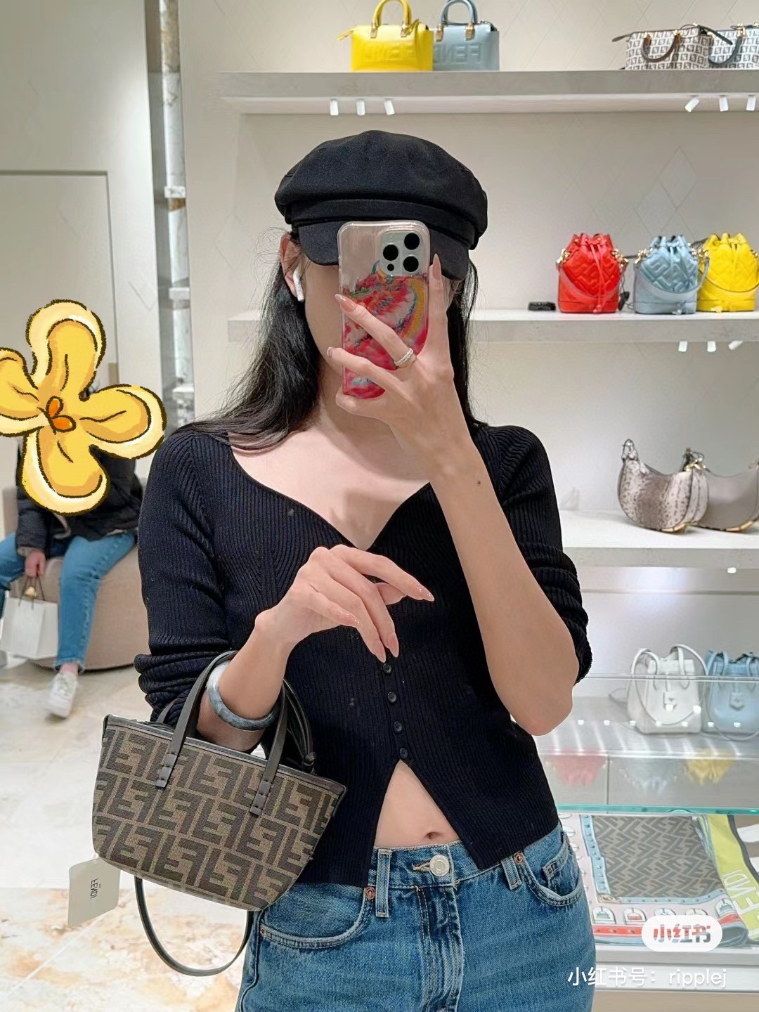 NO:719932,Upper body effect ~, Fendi FENDI, fendi, fendi19860909上身效果～,芬迪FENDI,fendi,fendi,Bag