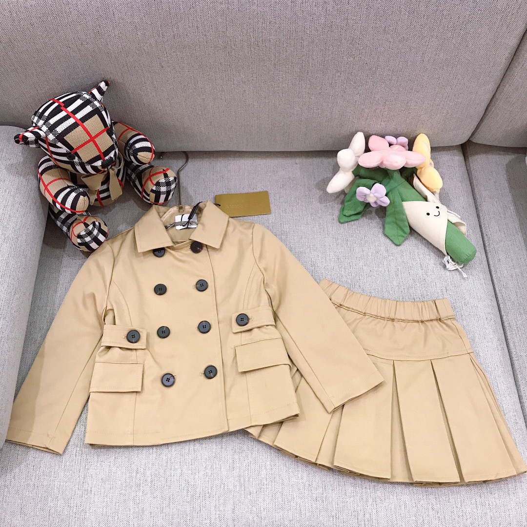 Alta costura solo cambio de talla @198 BURBERR* Conjunto de falda de primavera temprana, nuevo modelo, serie limitada […