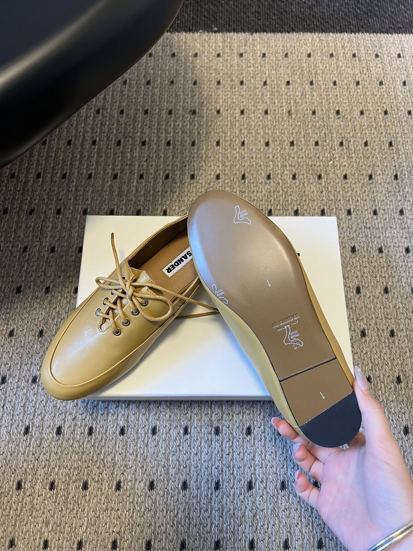 Jil sande* 26AW新款小皮鞋松弛感通勤鞋｜把极简美学踩在脚下当JIL SANDER的利落线条