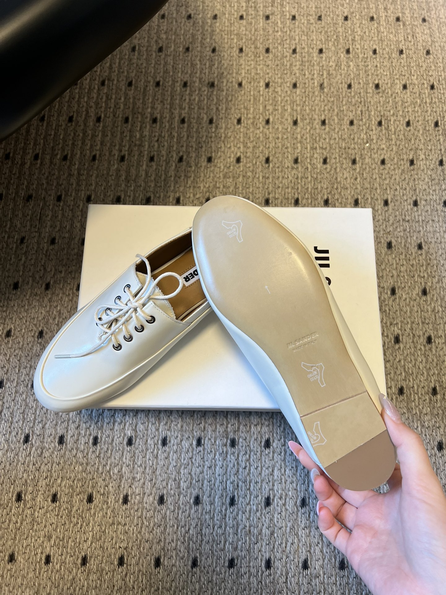 Jil sande* 26AW新款小皮鞋松弛感通勤鞋｜把极简美学踩在脚下当JIL SANDER的利落线条