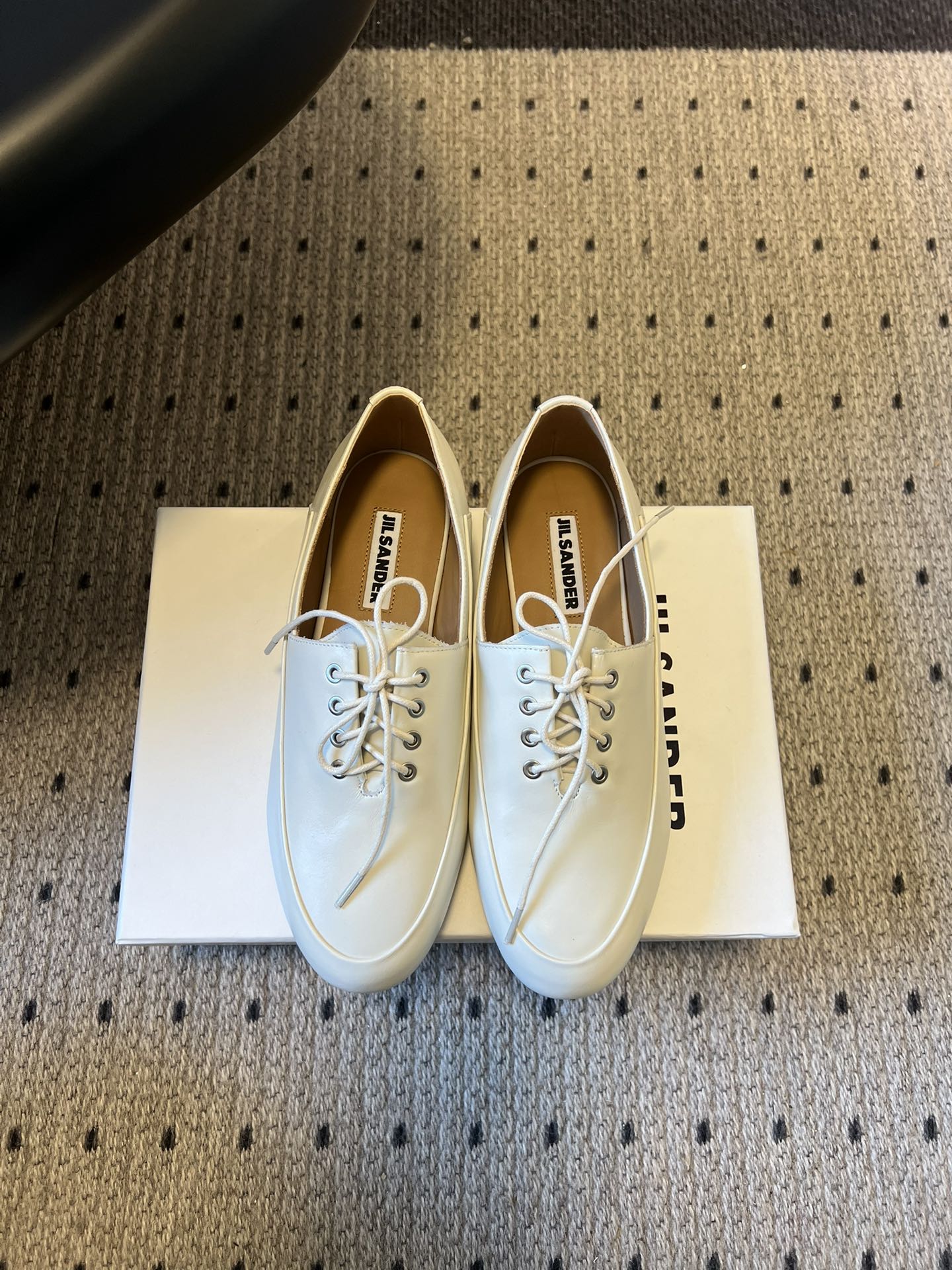 Jil sande* 26AW新款小皮鞋松弛感通勤鞋｜把极简美学踩在脚下当JIL SANDER的利落线条