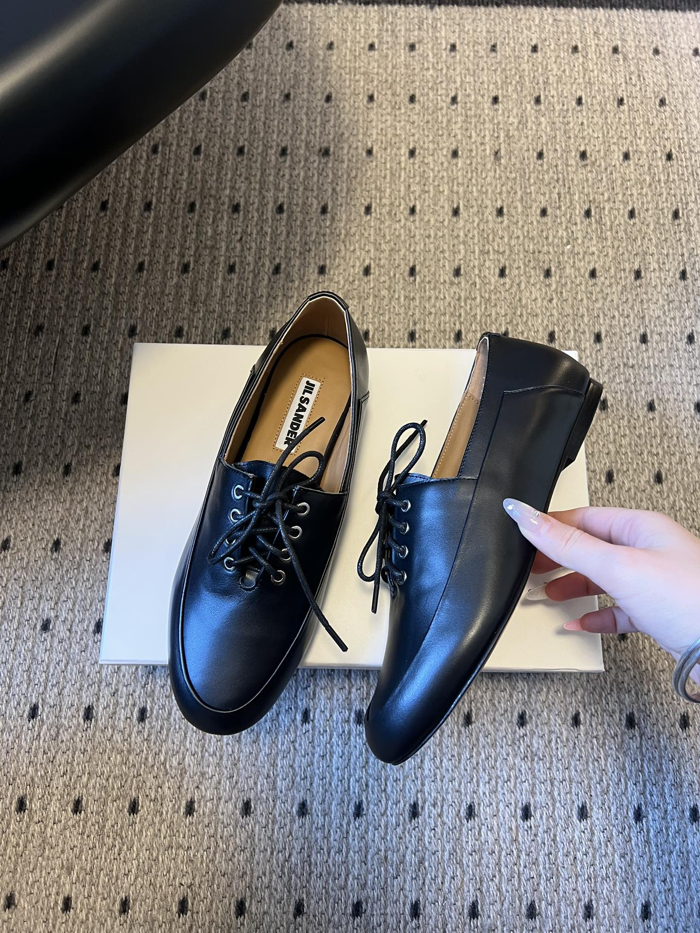 Jil sande* 26AW新款小皮鞋松弛感通勤鞋｜把极简美学踩在脚下当JIL SANDER的利落线条