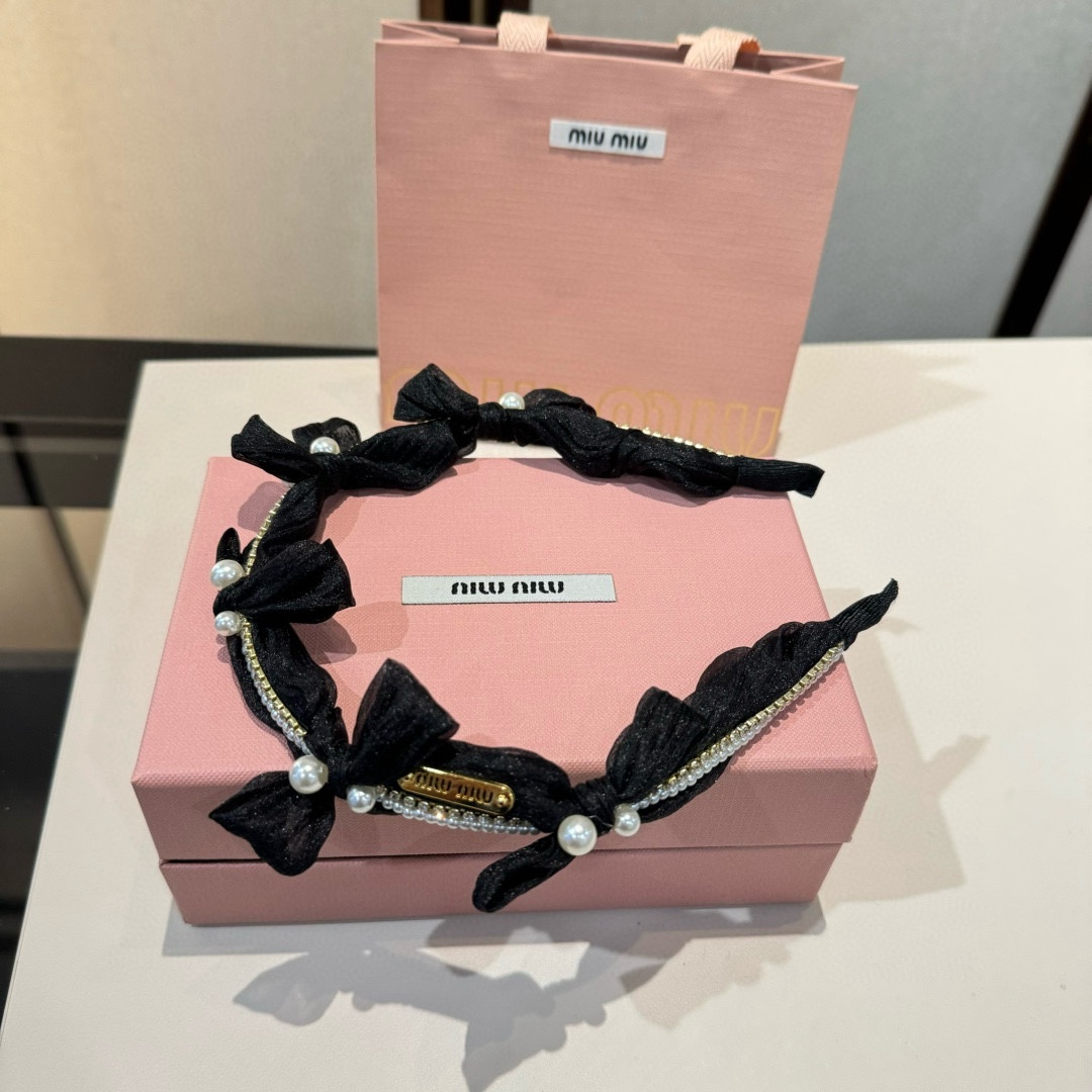 pmiumiu缪缪新款发箍