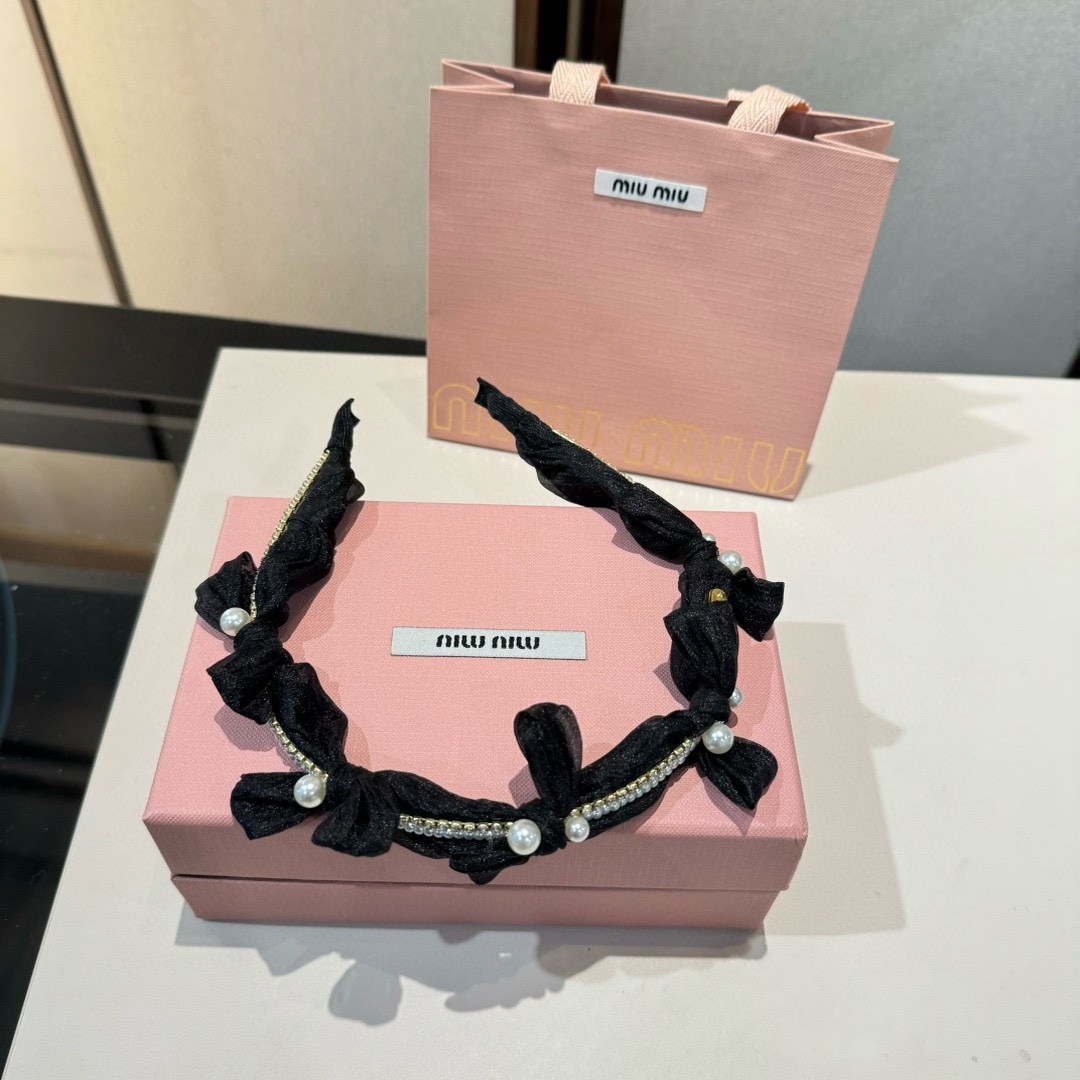 pmiumiu缪缪新款发箍