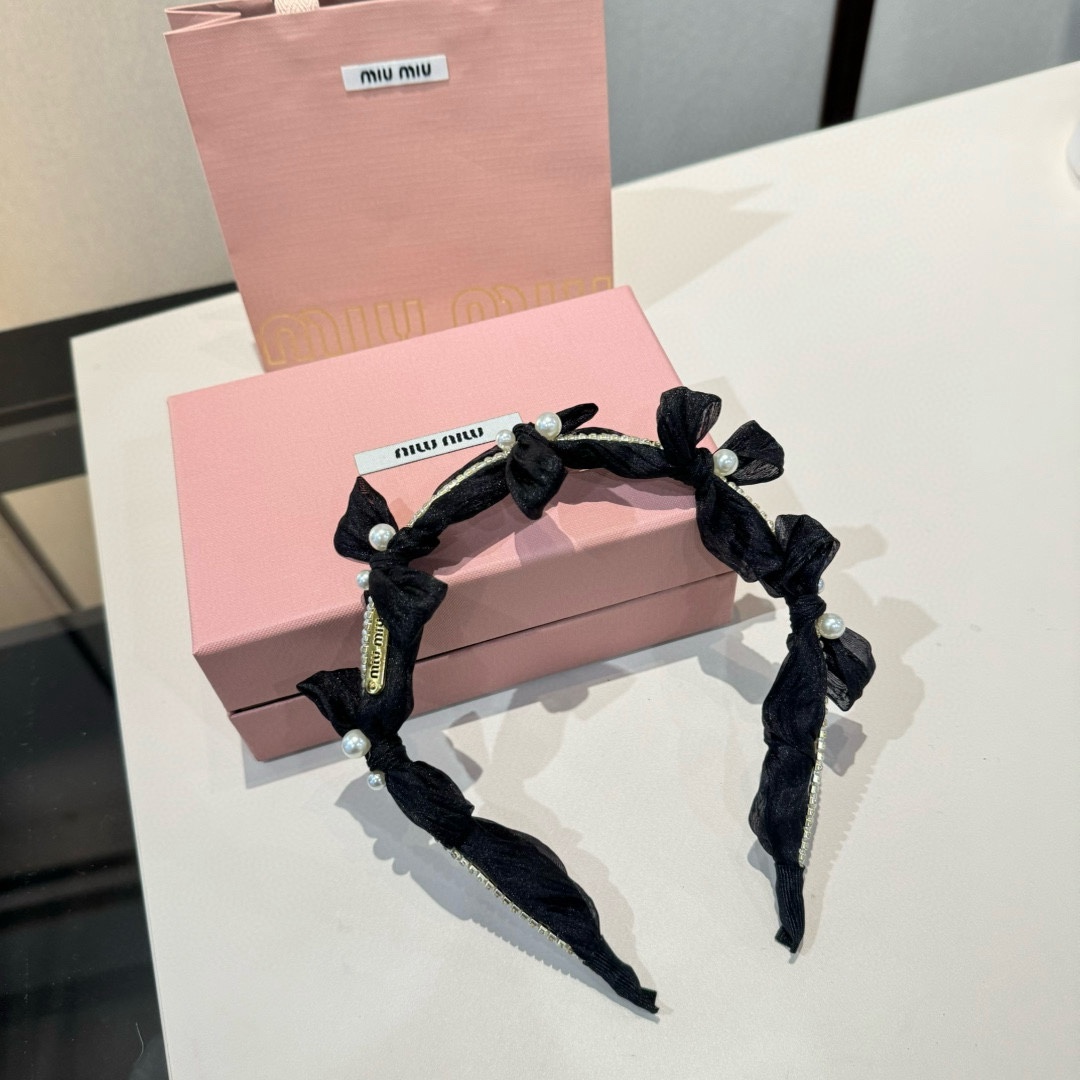 pmiumiu缪缪新款发箍