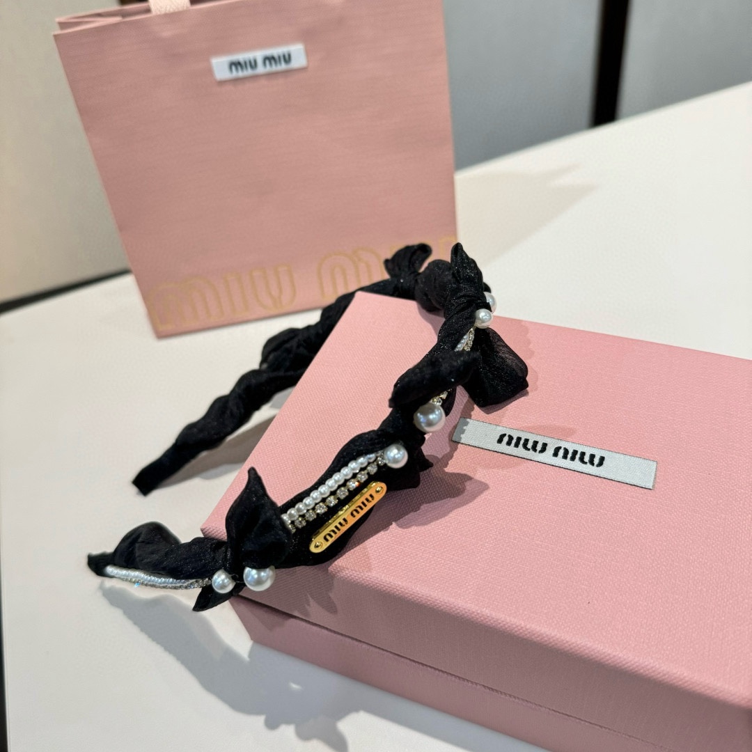 pmiumiu缪缪新款发箍