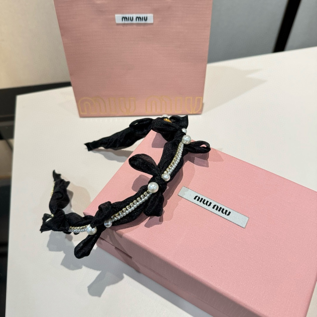 pmiumiu缪缪新款发箍