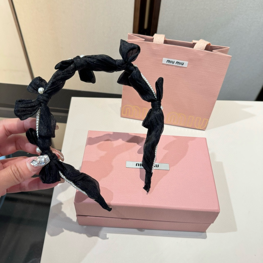 pmiumiu缪缪新款发箍