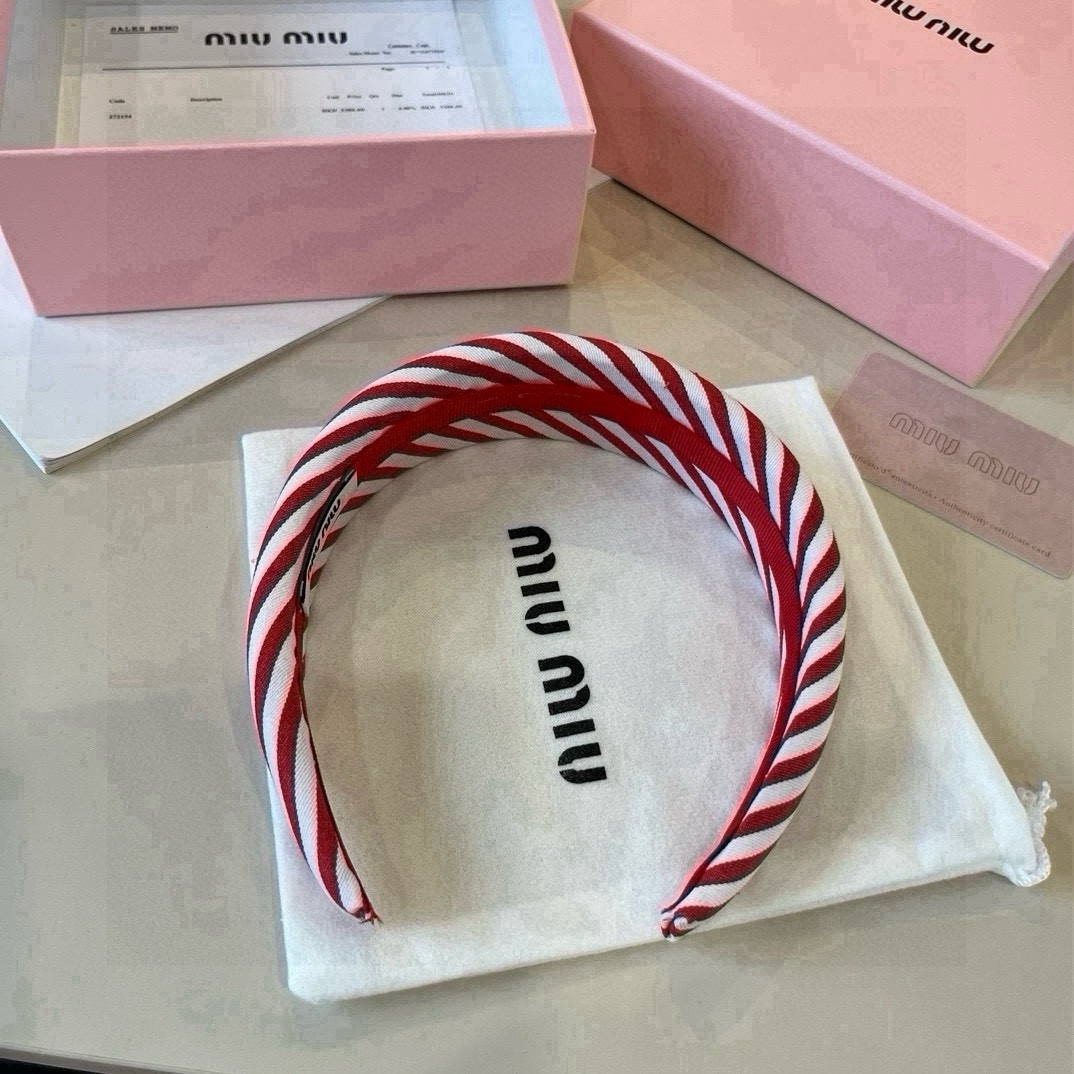 pmiumiu缪缪新款发箍