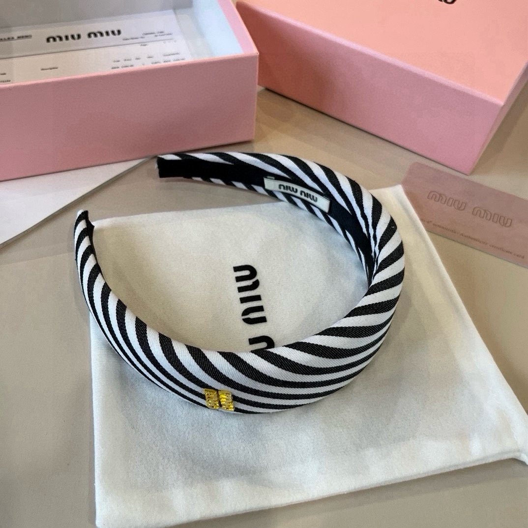 pmiumiu缪缪新款发箍