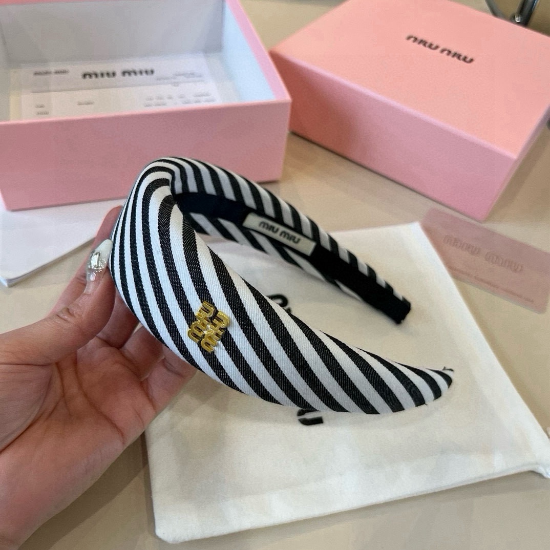 pmiumiu缪缪新款发箍