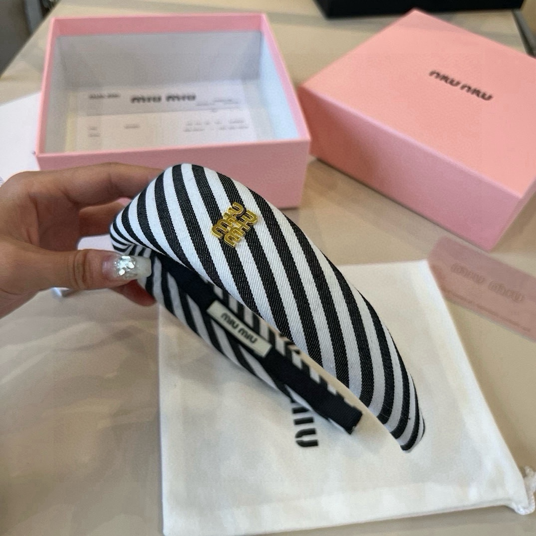 pmiumiu缪缪新款发箍