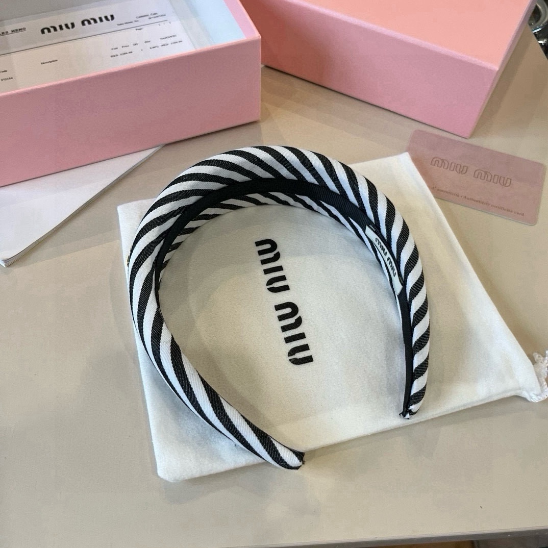 pmiumiu缪缪新款发箍