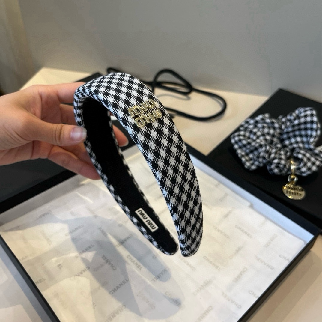 pmiumiu缪缪新款发箍