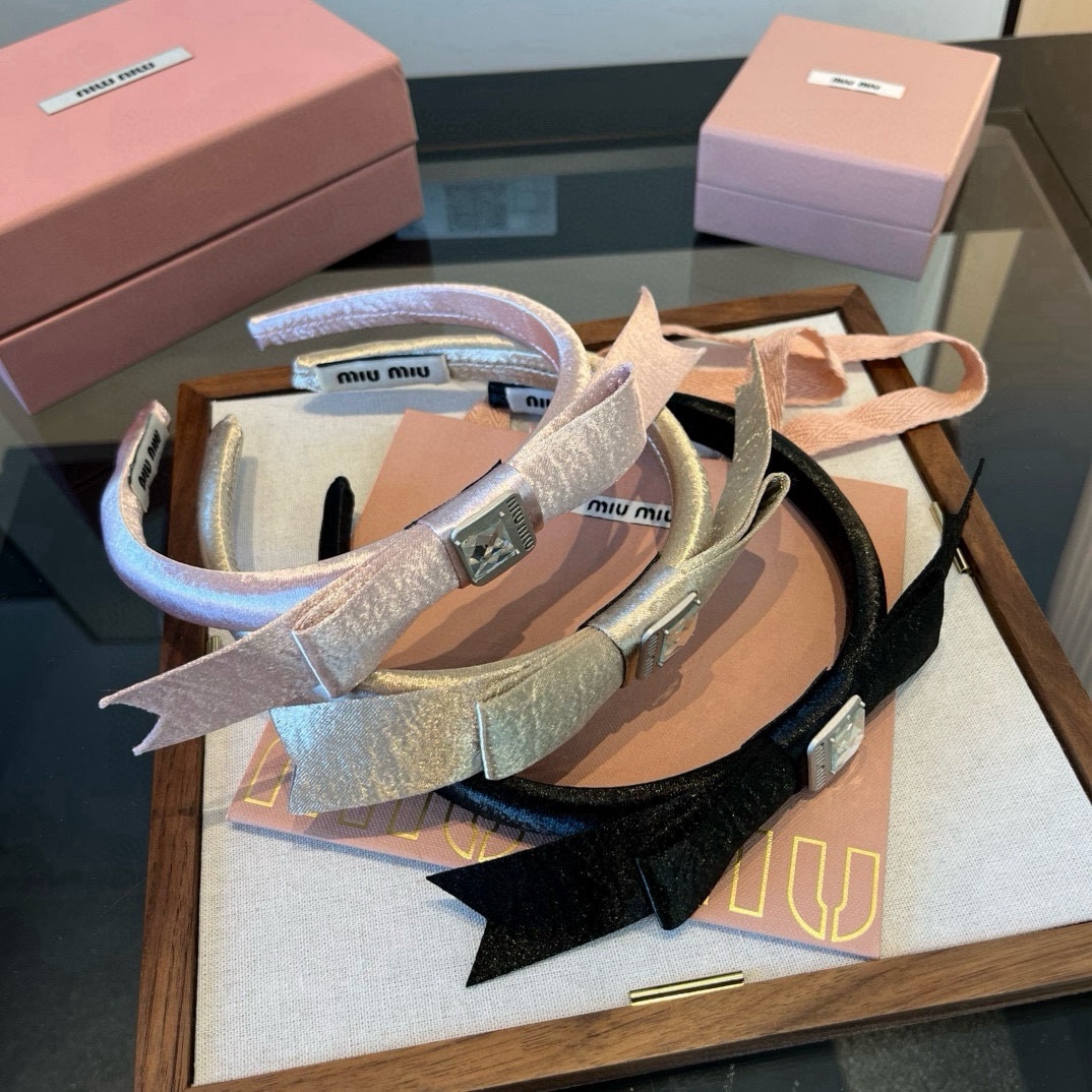 p缪缪miumiu新款发箍