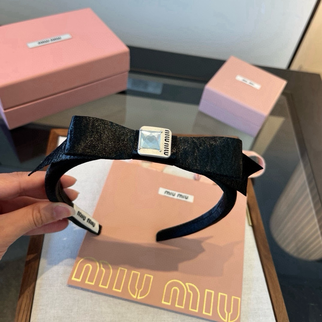 p缪缪miumiu新款发箍