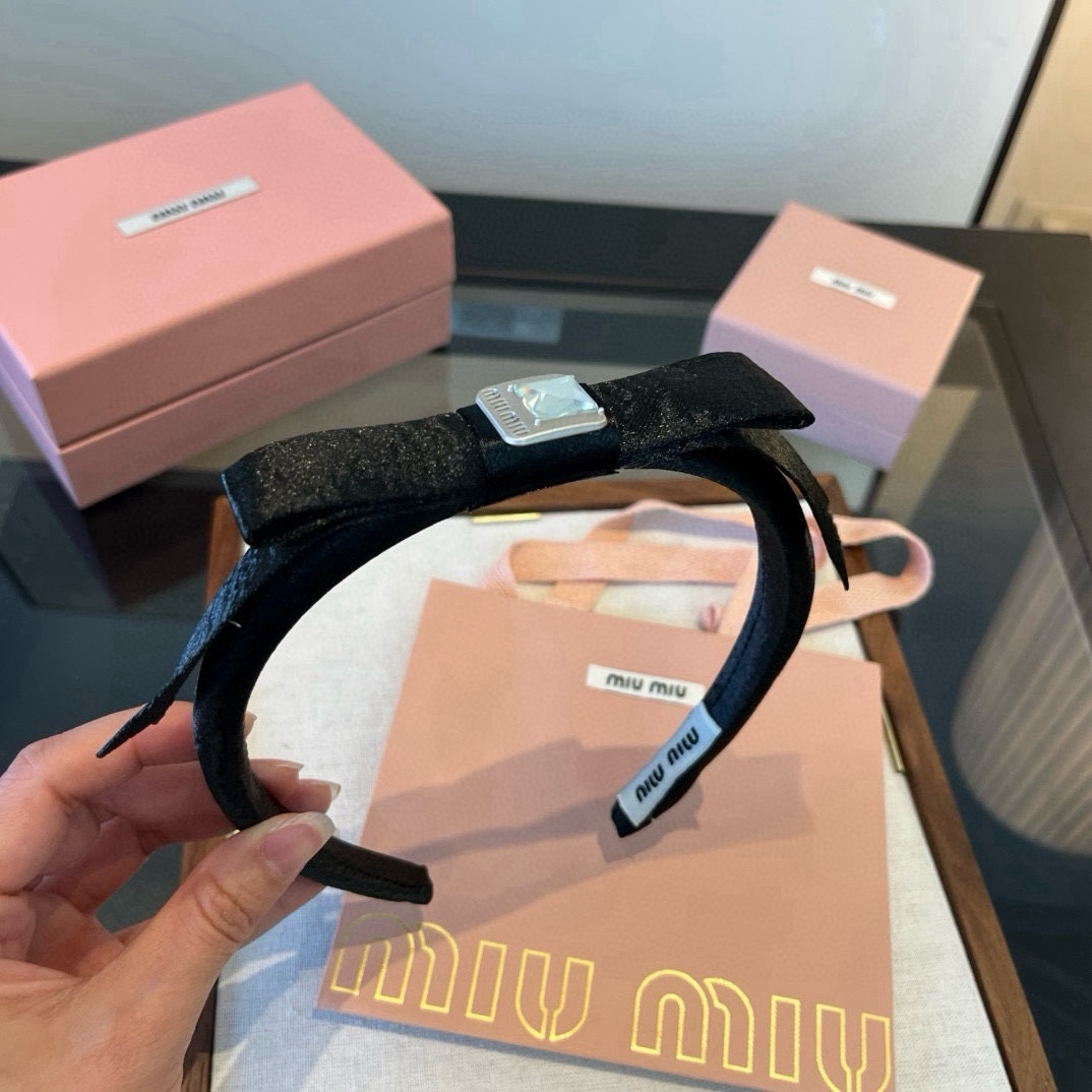 p缪缪miumiu新款发箍