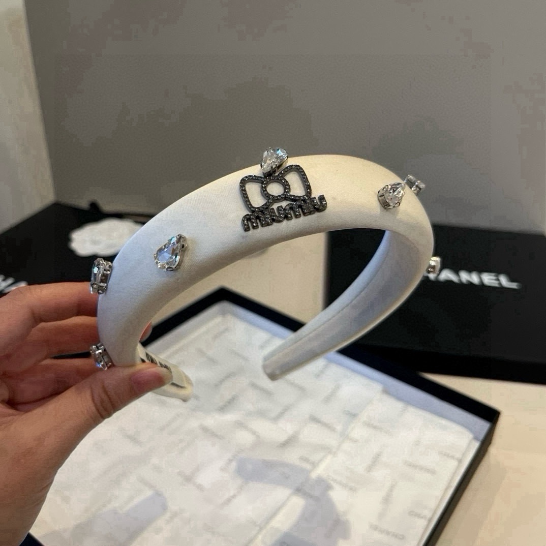 pmiumiu缪缪新款发箍