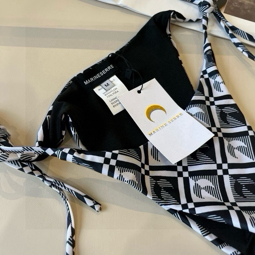 。MARINE SERRA潮牌比基尼👙