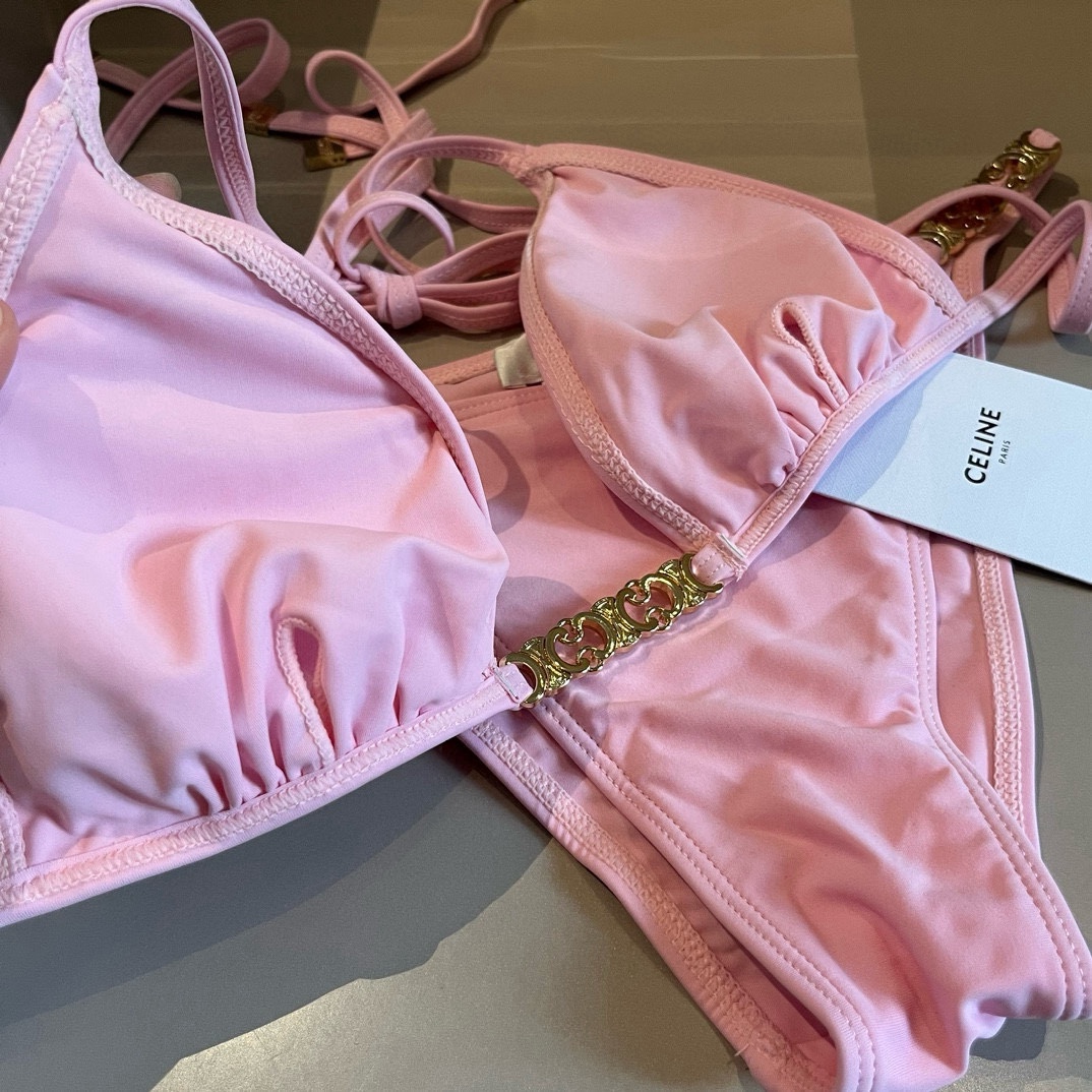 。Celine赛琳新款比基尼， S M L XL。细节待更新