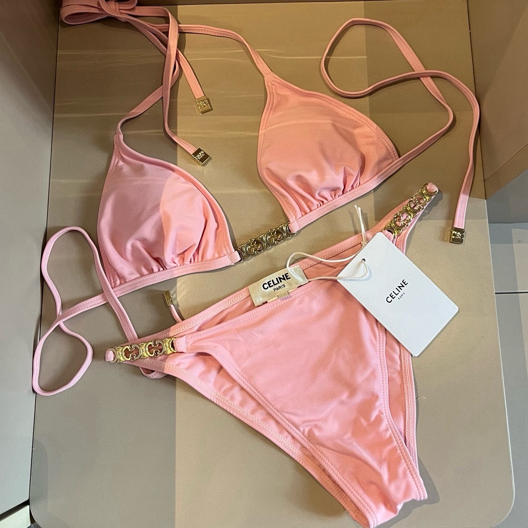 。Celine赛琳新款比基尼， S M L XL。细节待更新